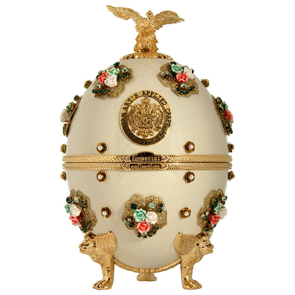 Imperial collection FABERGE - WHITE WITH FLOWERS - 40% - 700 ml